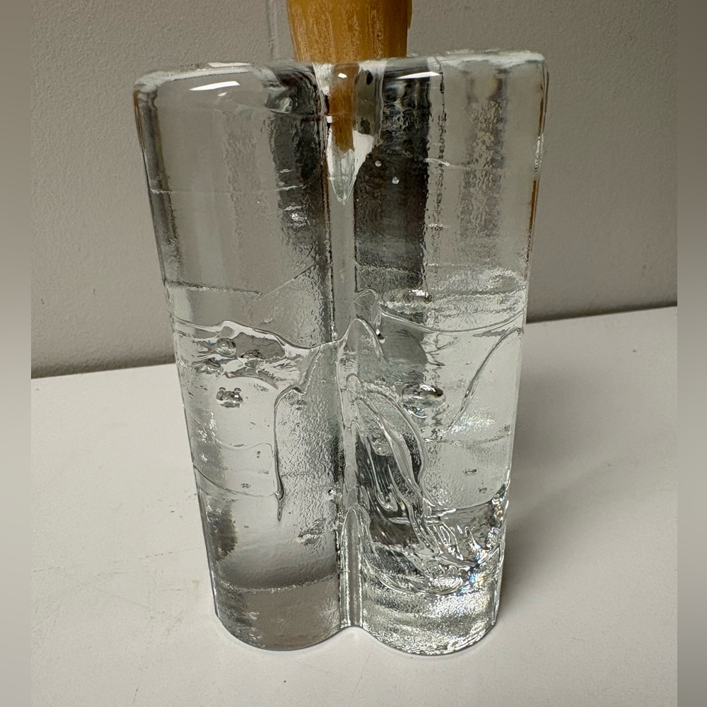 Vintage Lattala Arkipelago by Timo Saarpaneva Candle Stick Holder 5.25” Finland